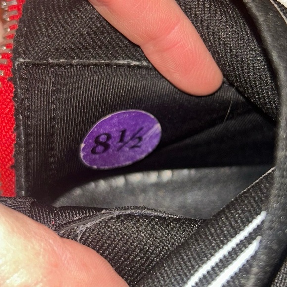 DKNY Black and Red Sneakers - Picture 4 of 6